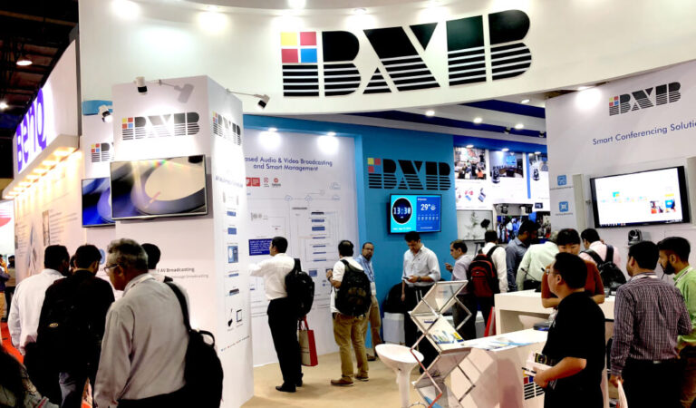 BXB卡訊參展於2018 InfoComm India印度展