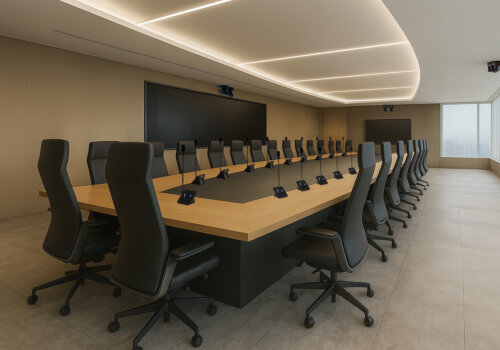 決策更即時，跨單位溝通更流暢！BXB 智慧會議室為知名金控集團，打造智慧治理核心